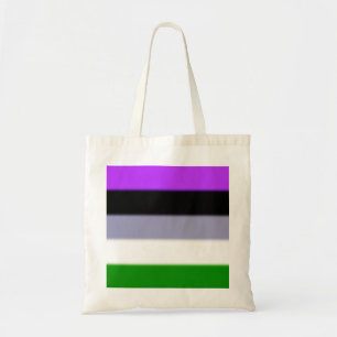 Falln Genderqueer Pride Flag Tote Bag