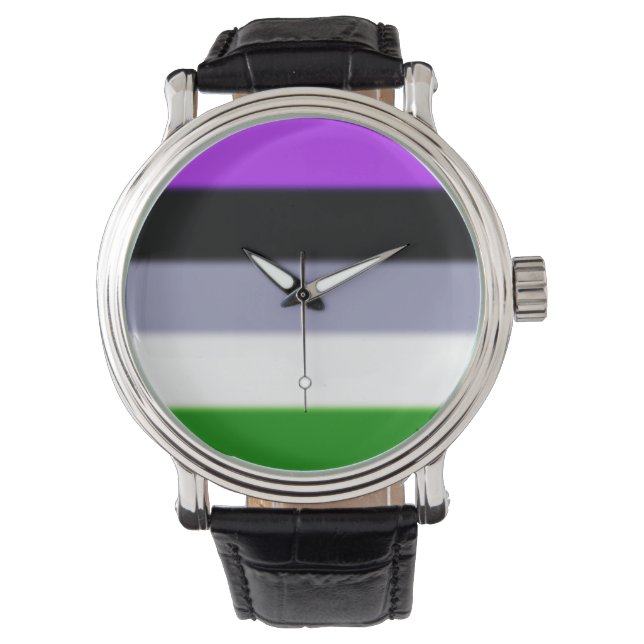 Falln Genderqueer Pride Flag Watch (Front)