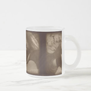 Falln Give in to Temptation Frosted Glass Coffee Mug