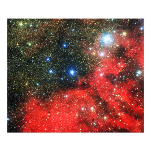 Falln Gold Dusted Galaxy Photo Print