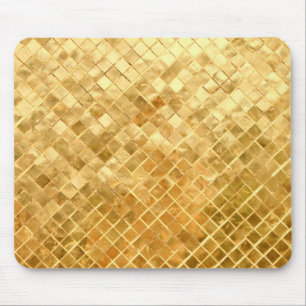Falln Golden Chequerboard Mouse Mat