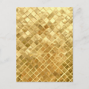 Falln Golden Chequerboard Postcard