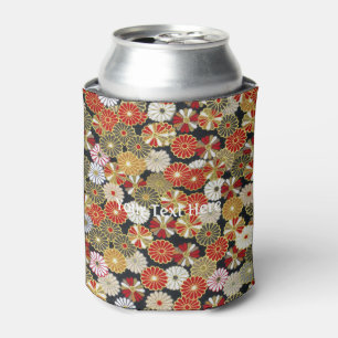 Falln Golden Chrysanthemums Can Cooler
