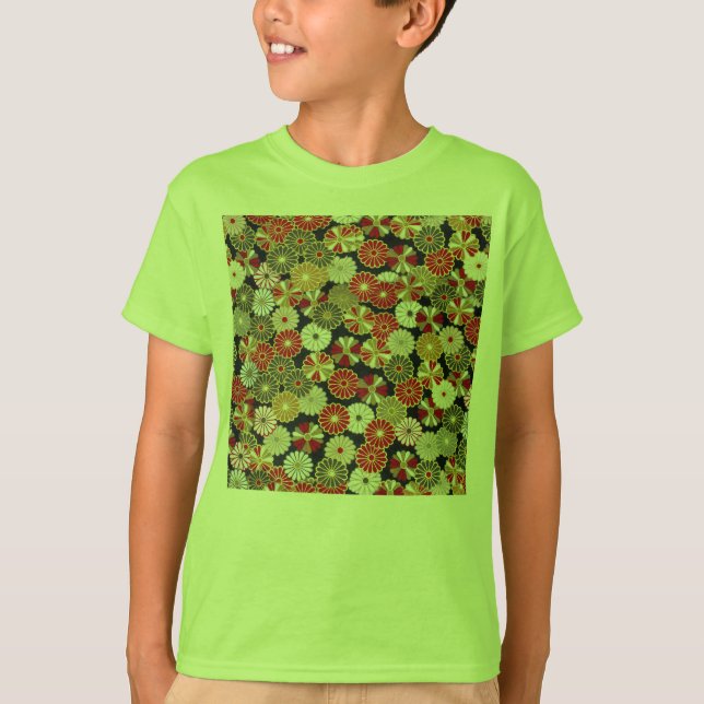Falln Golden Chrysanthemums T-Shirt (Front)