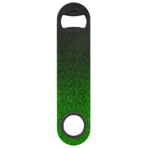 Falln Green & Black Glitter Gradient