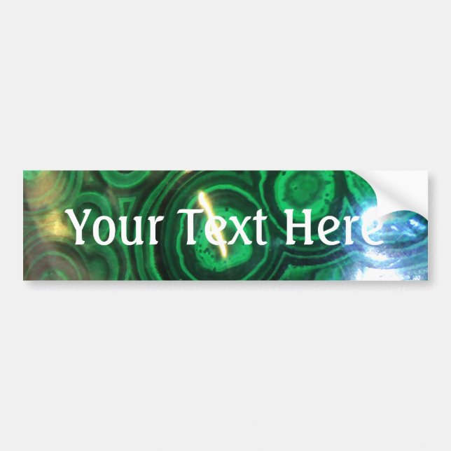 Falln Green Swirled Stones Bumper Sticker (Front)