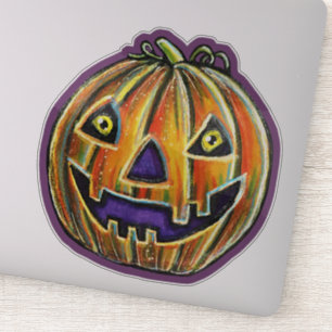Falln Grinning Pumpkin Vintage Halloweenies