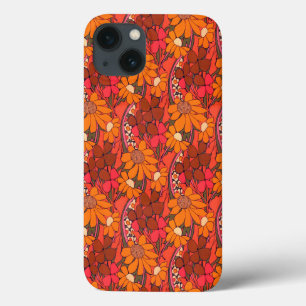 Falln Groovy Flowers iPhone 13 Case