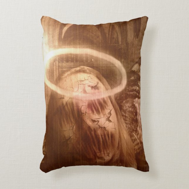 Falln Guardian Angel Decorative Cushion (Front(Vertical))