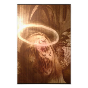 Falln Guardian Angel Photo Print