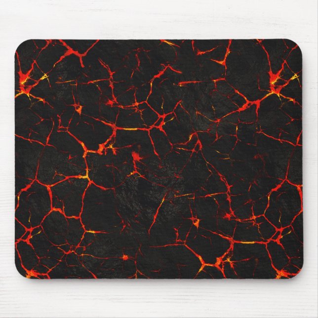 Falln Hot Lava Mouse Mat (Front)