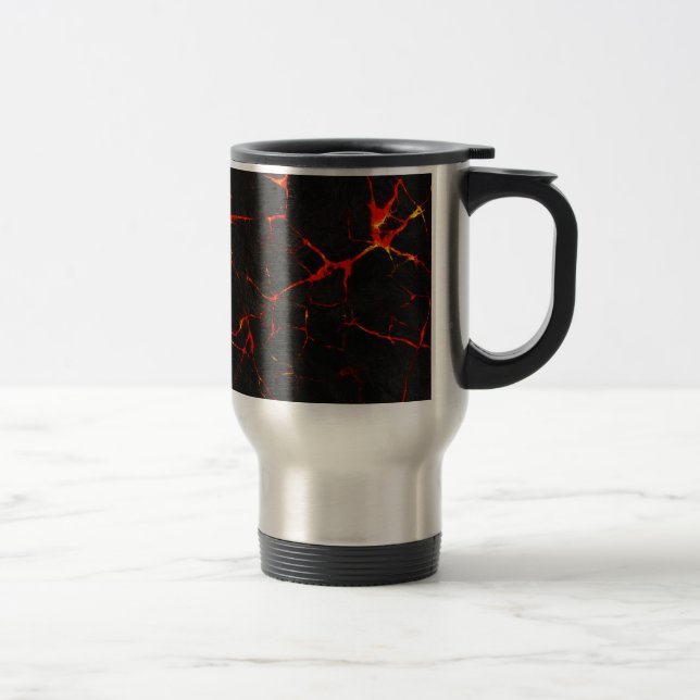 Falln Hot Lava Travel Mug (Right)