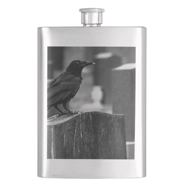 Falln It Can't Rain All The Time Hip Flask (Front)