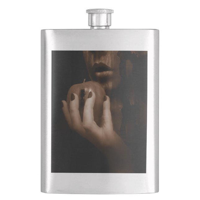 Falln Just A Taste Hip Flask (Front)