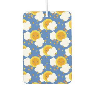 Falln Kawaii Moon, Stars, Sunshine Car Air Freshener