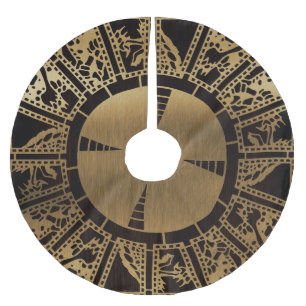 Falln Lament Side A Brushed Polyester Tree Skirt
