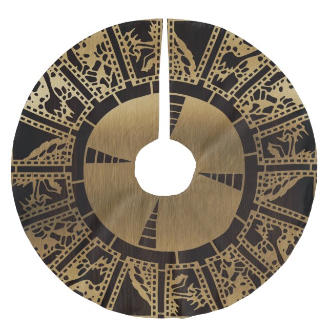 Falln Lament Side A Brushed Polyester Tree Skirt (Front)