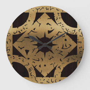 Falln Lament Side F Large Clock