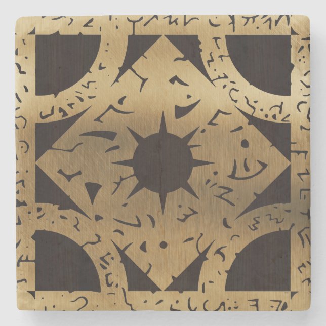 Falln Lament Side F Stone Coaster (Front)