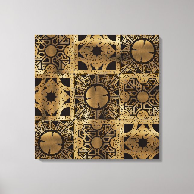Falln Lament Spread Canvas Print (Front)