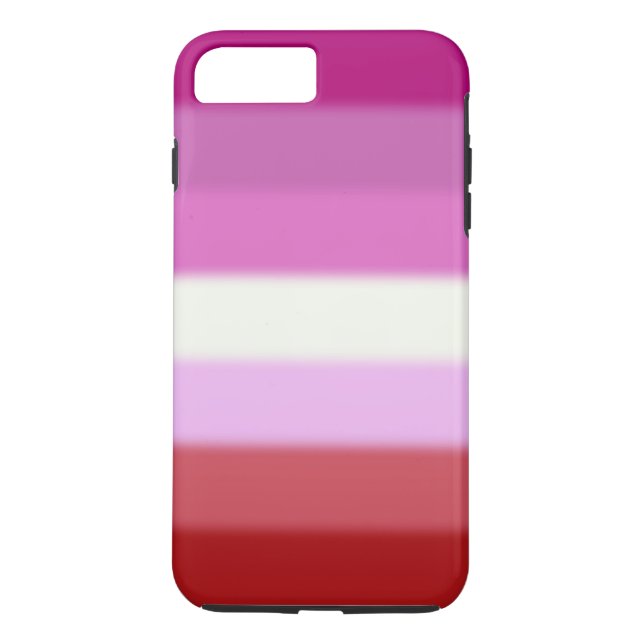 Falln Lesbian Pride Flag Case-Mate iPhone Case (Back)