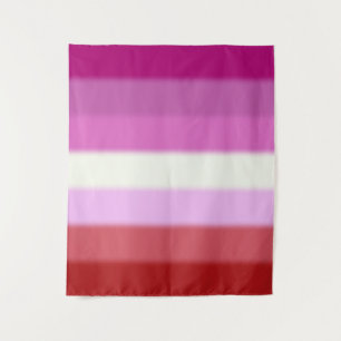 Falln Lesbian Pride Flag Tapestry