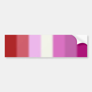 Falln Lesbian Pride Flag Version 2 Bumper Sticker