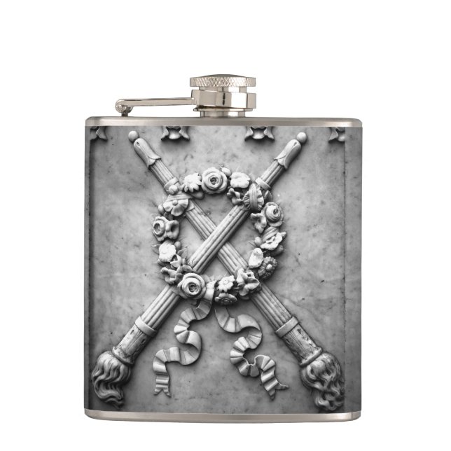Falln Light Lost Hip Flask (Front)