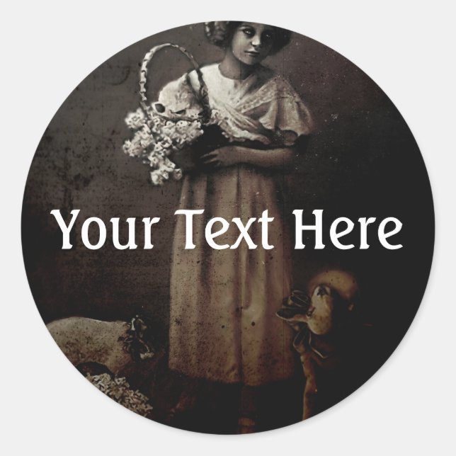 Falln Like Lambs To The Slaughter Classic Round Sticker (Front)