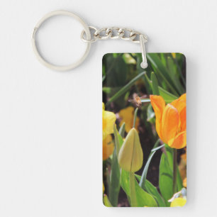 Falln Little Bee in Flight Key Ring