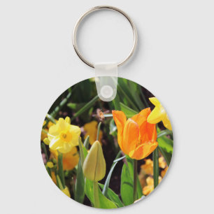 Falln Little Bee in Flight Key Ring