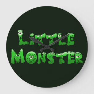 Falln Little Monster Large Clock