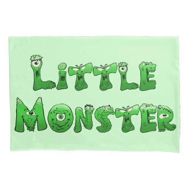 Falln Little Monster Pillowcase (Front)