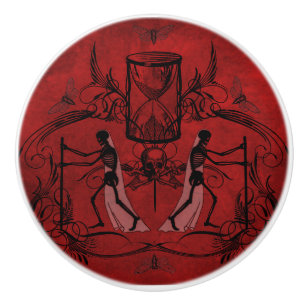 Falln Memento Mori Ceramic Knob