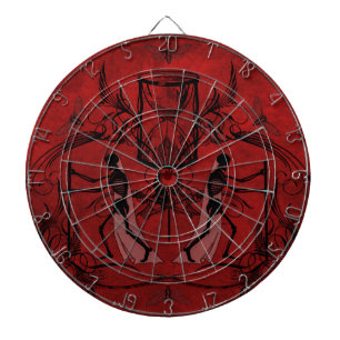 Falln Memento Mori Dartboard