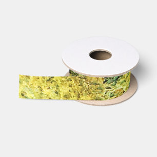 Falln Mossy Stones Satin Ribbon
