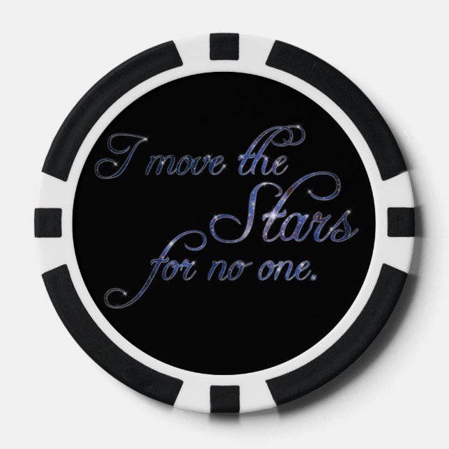 Falln Move The Stars Poker Chips (Front)