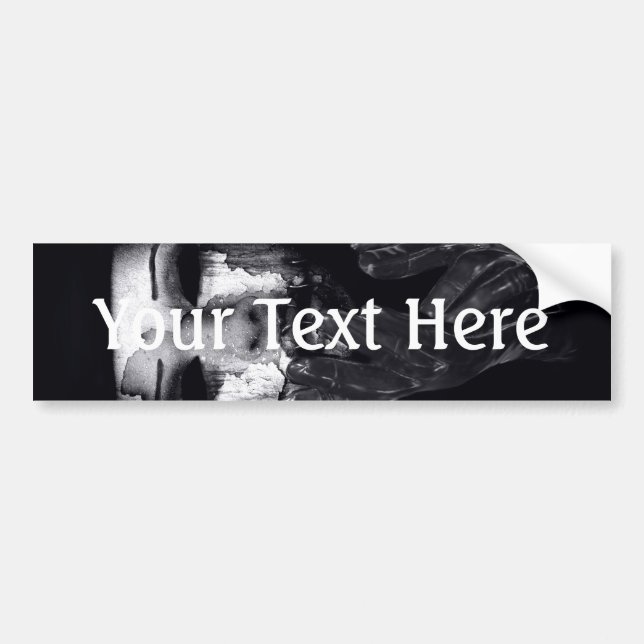 Falln My Mask Bumper Sticker (Front)