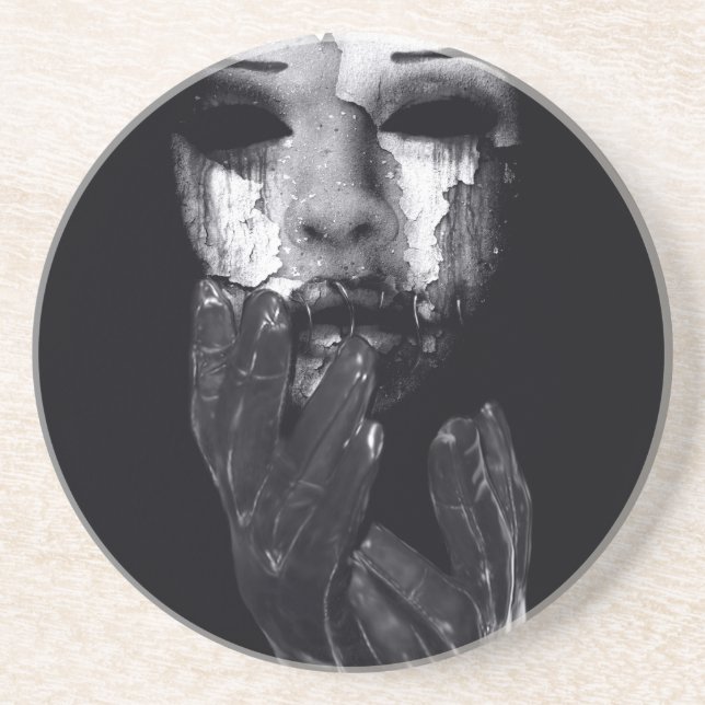 Falln My Mask Coaster (Front)