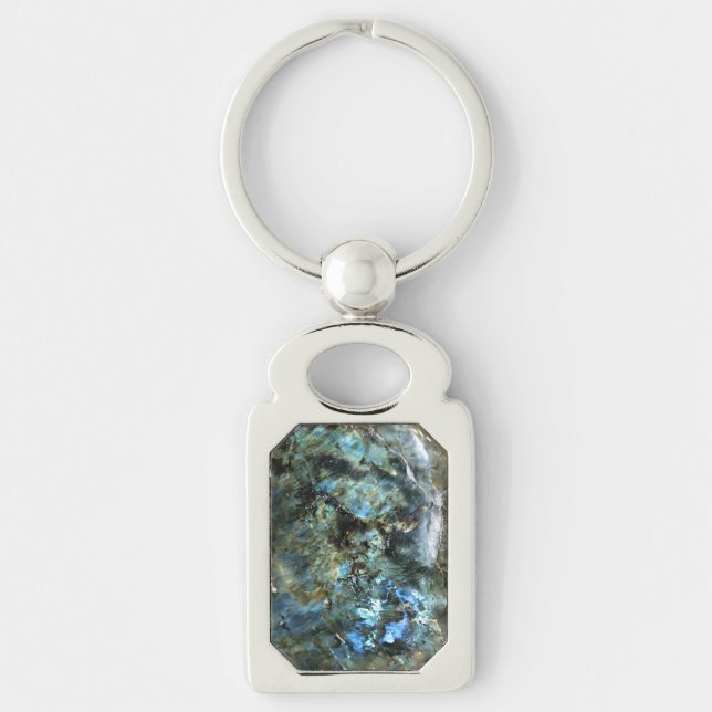 Falln Ocean Stone Key Ring (Front)