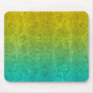 Falln Ocean Sunrise Glitter Gradient Mouse Mat