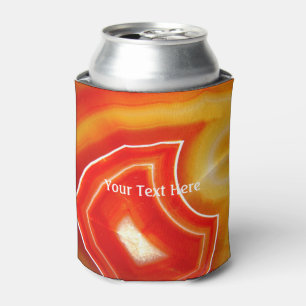 Falln Orange Agate Can Cooler