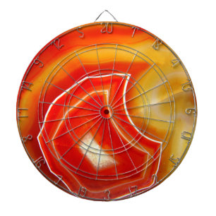 Falln Orange Agate Dartboard