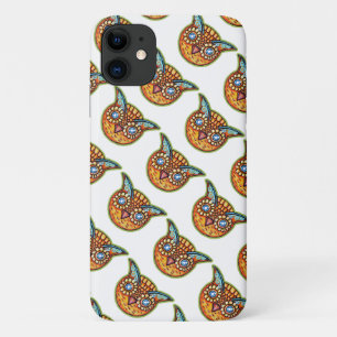 Falln Orange Owl Vintage Halloweenies iPhone 11 Case