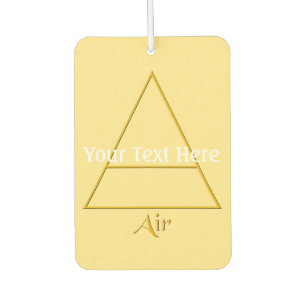 Falln Pagan Air Element Symbol Car Air Freshener