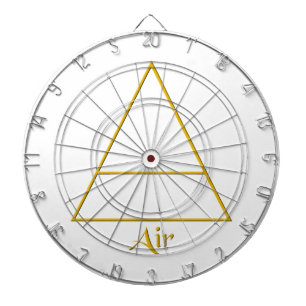 Falln Pagan Air Element Symbol Dartboard