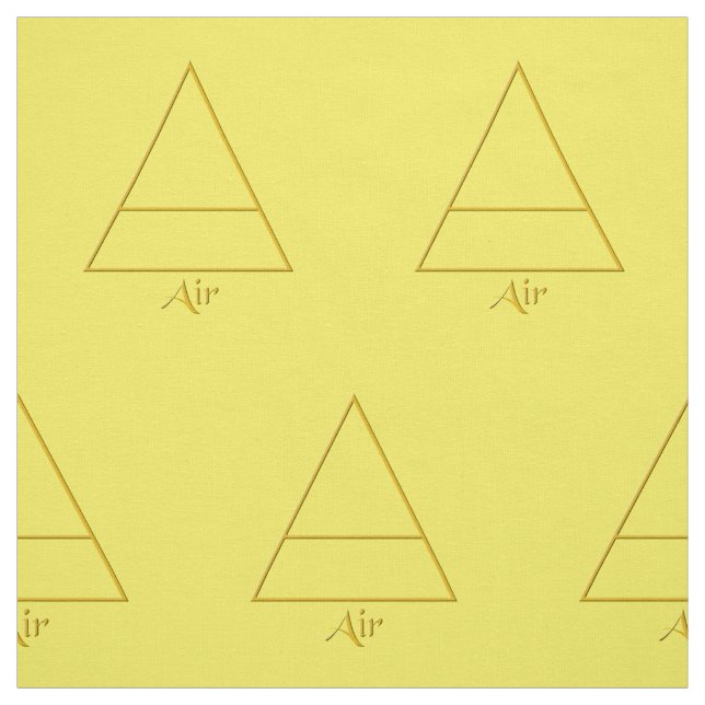 Falln Pagan Air Element Symbol Fabric (Swatch)