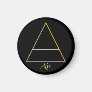 Falln Pagan Air Element Symbol Magnet