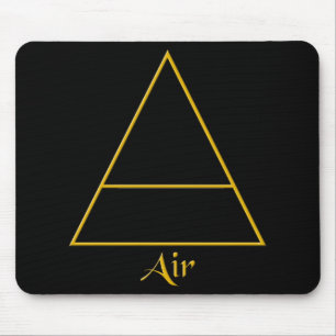 Falln Pagan Air Element Symbol Mouse Mat