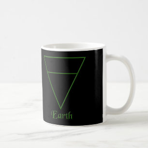 Falln Pagan Earth Element Symbol Coffee Mug